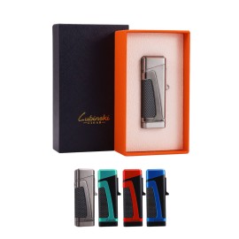 Triple Jet Flame Cigar Torch Lighter with Logo