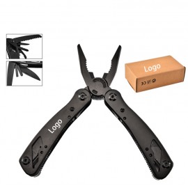 Stainless Steel Multi-Function Tool Folding Pliers with Logo