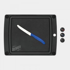 Swiss Army - Victorinox Large Slate Gourmet Cutting Board with Knife Combo Set with Logo