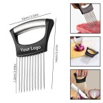 Onion Holder for Slicing with Logo