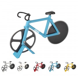 Bicycle Shaped Pizza Cutter with Logo