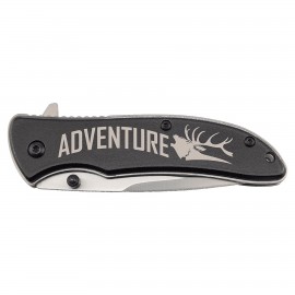 Bison River 4.25" Every Day Carry Knife - KNF26 with Logo