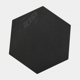 Swiss Army Epicurean Serving & Display Hexagon Medium Slate Colored Board with Logo