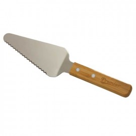 BistroTek Bamboo Slice N Serve Serving Knife with Logo
