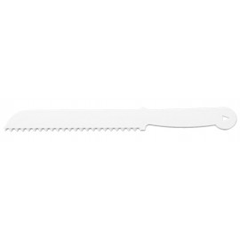 Custom 12 inch White Serrated Bread Knife