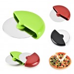 Stainless Steel Round Shape Pizza Cutter Custom Engraved