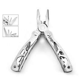 Stainless Steel Multi-Function Tool Folding Pliers with Logo
