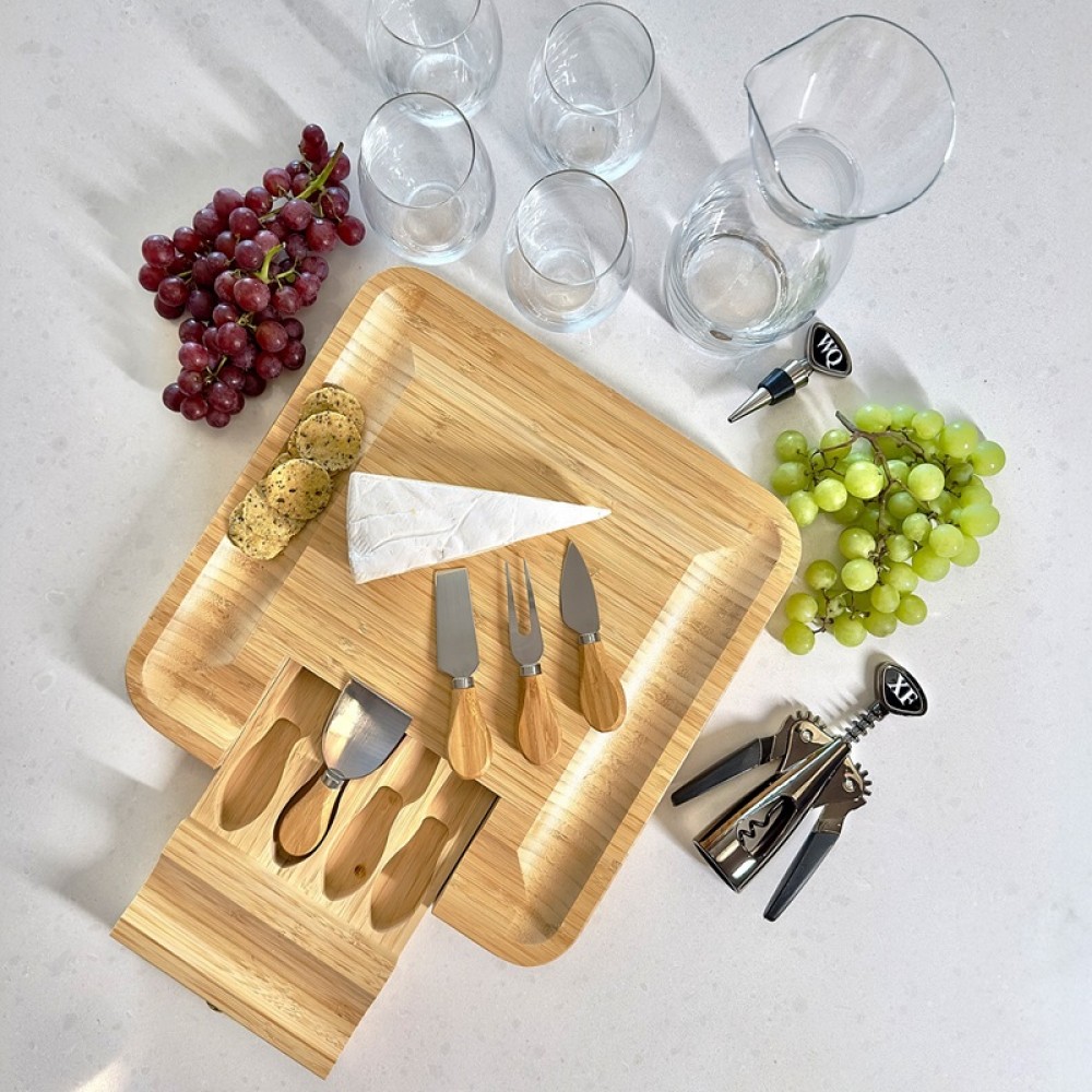 Logo Branded Cheese Board Set