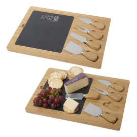Promotional Slate Cheese Board Set