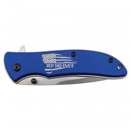 Bison River 4.25" Every Day Carry Knife - KNF26 with Logo