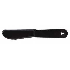 7 inch Black Deli Knife with Logo