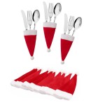 Christmas Knife And Fork Cover Logo Branded
