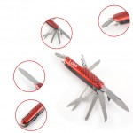 Stainless Steel Multi-Function Tool Pocket Knife with Logo