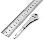 Key Shape Folding Pocket Knife with Logo