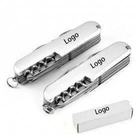 Custom Stainless Steel Multi-Function Tool Pocket Knife