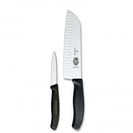 Swiss Army - Victorinox German Made Santoku Starter Knife Set with Logo