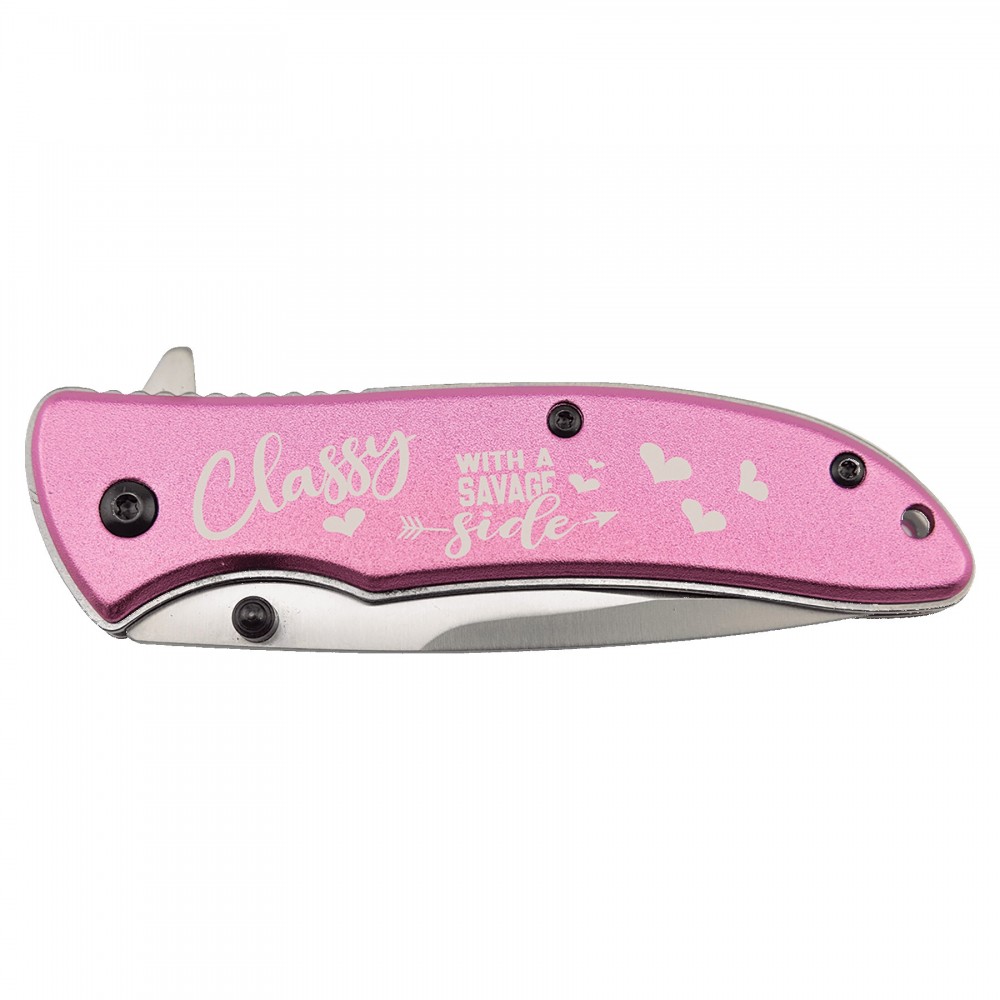 Bison River 4.25" Every Day Carry Knife - KNF26 with Logo