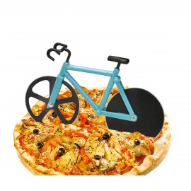 Logo Branded Bicycle Shape Pizza Cutter