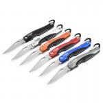 Promotional Stainless Steel Folding Pocket Knife with Key Chain