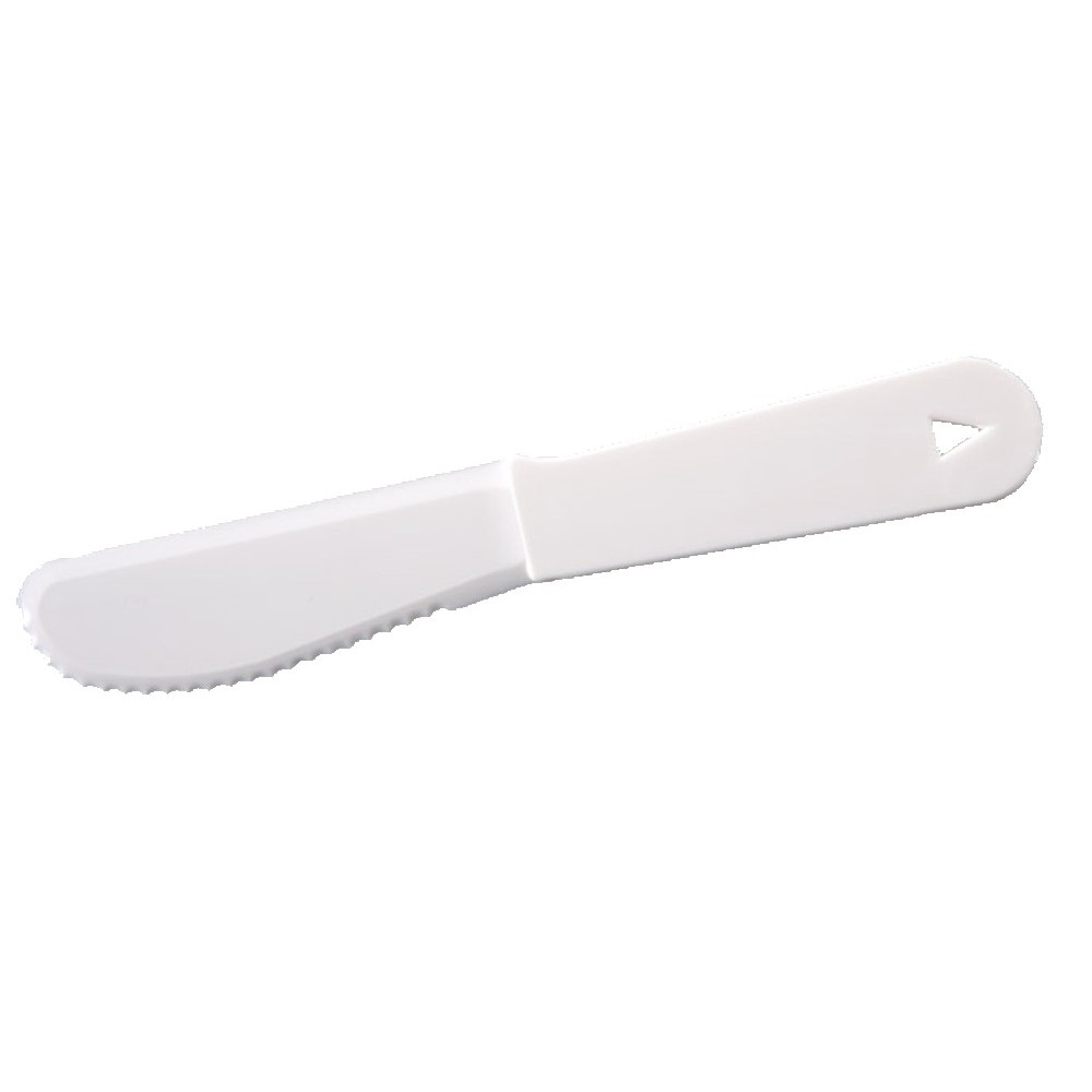 7 inch White Deli Knife with Logo