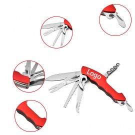 Customized Stainless Steel Multi-Function Tool Pocket Knife  Customized Stainless Steel Multi-Function Tool Pocket Knife