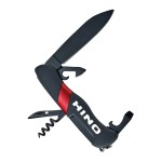 Elegant Multi Function Knife - Red with Logo