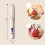 2-in-1 Fruit Cutter Paring Cutter Vegetable Peeler with Logo