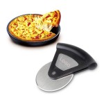 Handheld Stainless Steel Pizza Cutter Wheel with Logo