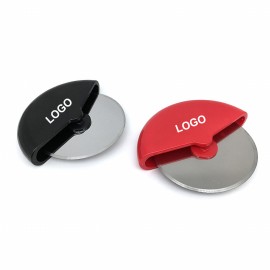 Pizza Cutter Wheel with Protective Blade Guard with Logo