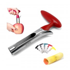 Stainless Steel Apple Corer Fruit Corer Pitter with Logo