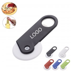 Pizza Cutter Slicer With Bottle Opener with Logo