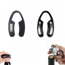 Custom Oval Shaped Dual Blade Wine Bottle Foil Cutter