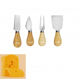 4-Piece Cheese Cutter Tool Set with Logo