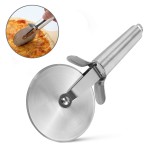 Stainless Steel Pizza Cutter Wheel with Logo