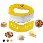 Pizza Cutter w/ Stainless Steel Blade with Logo