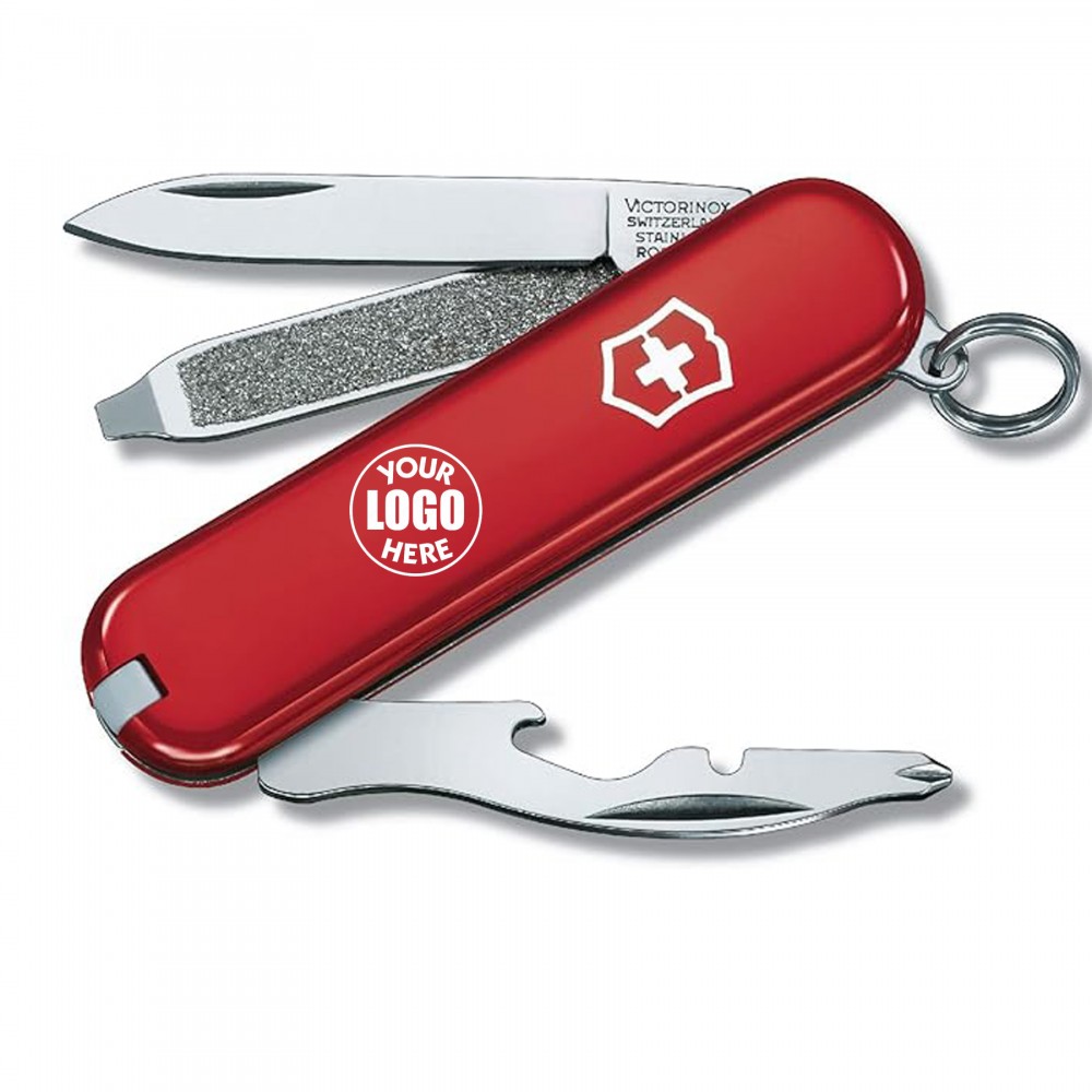 Compact Swiss Army Knife with Logo