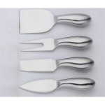 Promotional 4 Piece Stainless Steel Cheese Knife Set