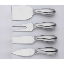 Promotional 4 Piece Stainless Steel Cheese Knife Set