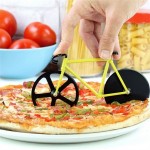 Logo Branded Stainless Steel Bicycle Pizza Cutter