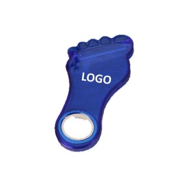 Footprint Shape Vegetable Peeler Bottle Opener with Logo