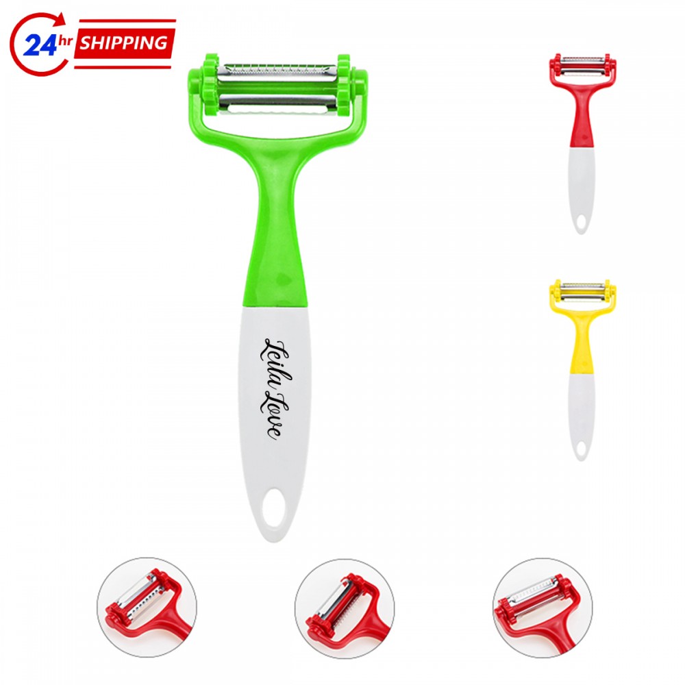 Three-blade Colorful Peeling Device with Logo