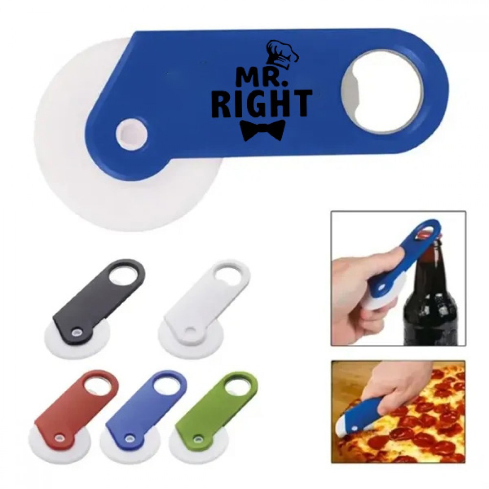 Multi Functional Pizza Knife&Bottle Opener with Logo