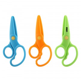 Small Scissors With Plastic Edge with Logo  Small Scissors With Plastic Edge with Logo