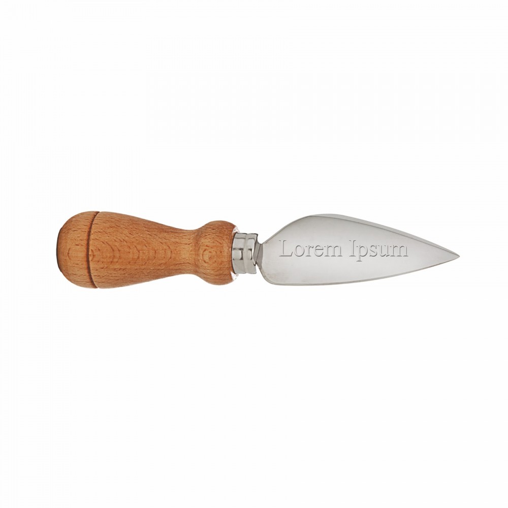 Customized Parmesan Cheese Knife w/Small Stainless Steel Blade