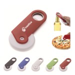 Pizza Cutter with Bottle Opener with Logo