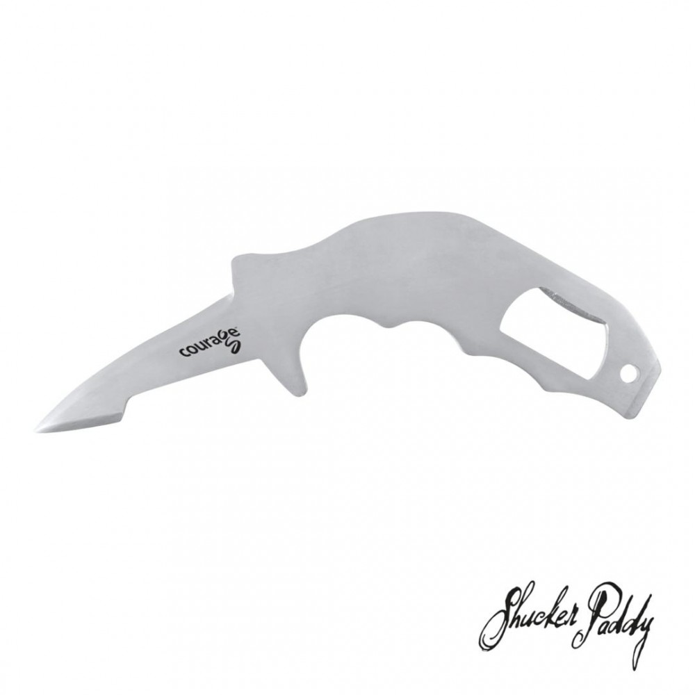 Shucker Paddy 4-in-1 Shucker Tool - Stainless with Logo