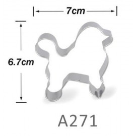 Animal Series Cookie Cutter - Dog Shaped with Logo
