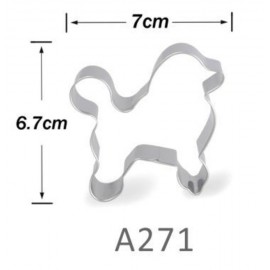 Animal Series Cookie Cutter - Dog Shaped with Logo  Animal Series Cookie Cutter - Dog Shaped with Logo