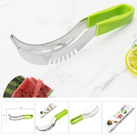 Stainless Watermelon Slicer Cutter Tool - Cutters for Fruit Cut Outs Unique Kitchen Gadgets with Logo