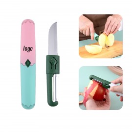 2" 1 Fruit Peeler Knife MOQ 40 with Logo